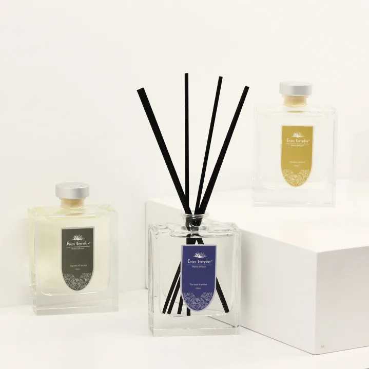 product eco friendly customizable private designed reed diffuser air freshener scented flameless diffusers-2