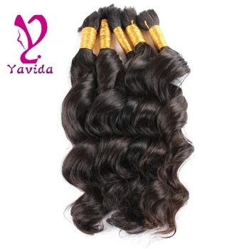 8A Grade Virgin Malaysia Human Hair Loose Wave Braiding Bulk Human Hair For Braiding Bulk Undyed Hair Paypal Accept