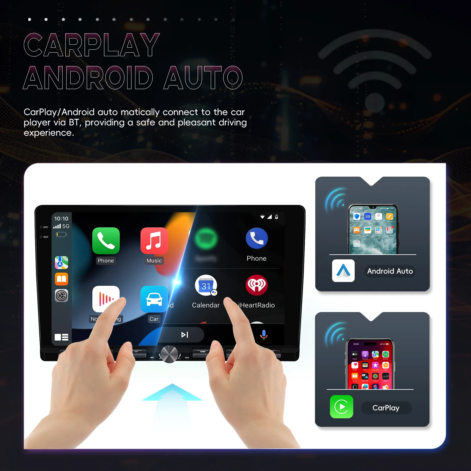 android auto gps wifi fm rds ai dsp bt eq a4170-3