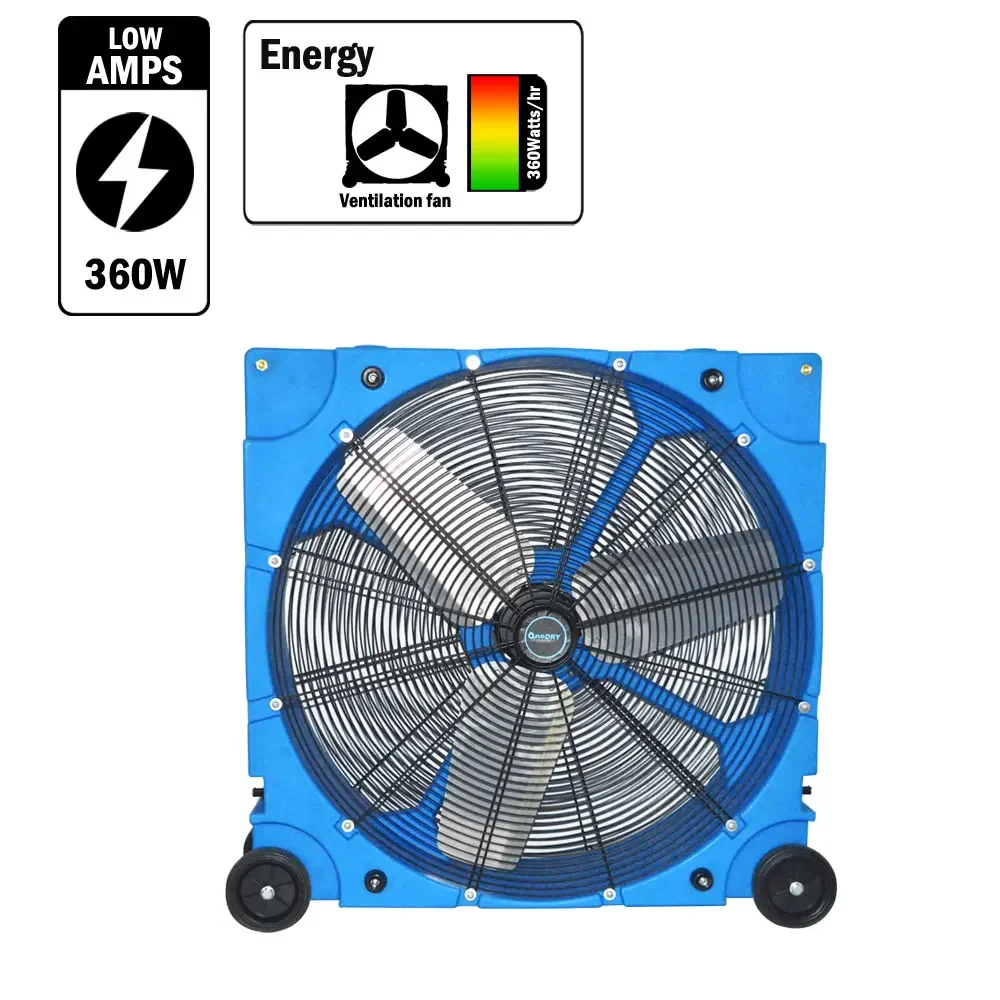 Drum Portable Ventilation Fan, 36-Inch, Electric, Plastic - detail 16
