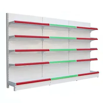 Custom Heavy Duty Metal  Retail Shelf Display Supermarket Gondola Shelving Rack Shelves retail shelving retail wall shelving