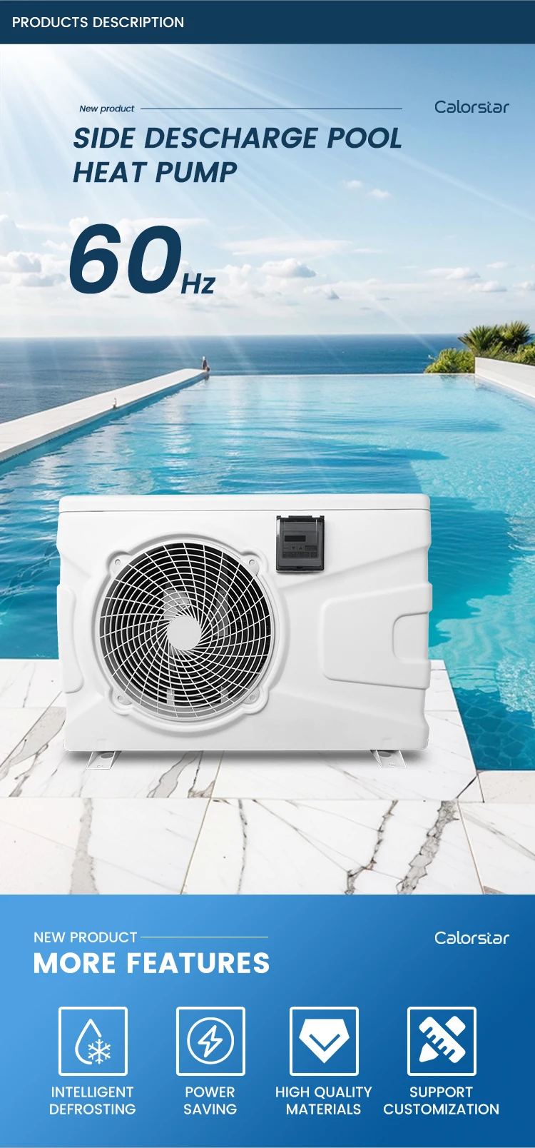 Pool Heating Cooling Pump, Inverter, Electric - detail 4