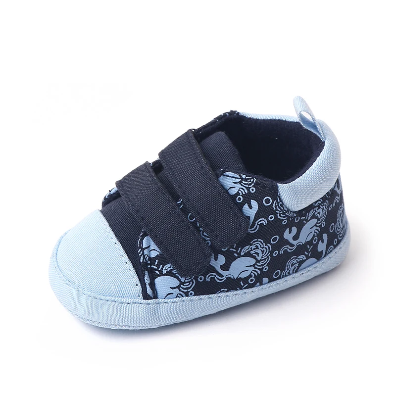 Spring and Autumn New Animal Pattern Soft Soled Infants Casual Walking Shoes for Baby Boys supplier