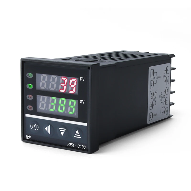Thermostat intelligent RKC REX-C100 temperature controller  digital display adjustable switch