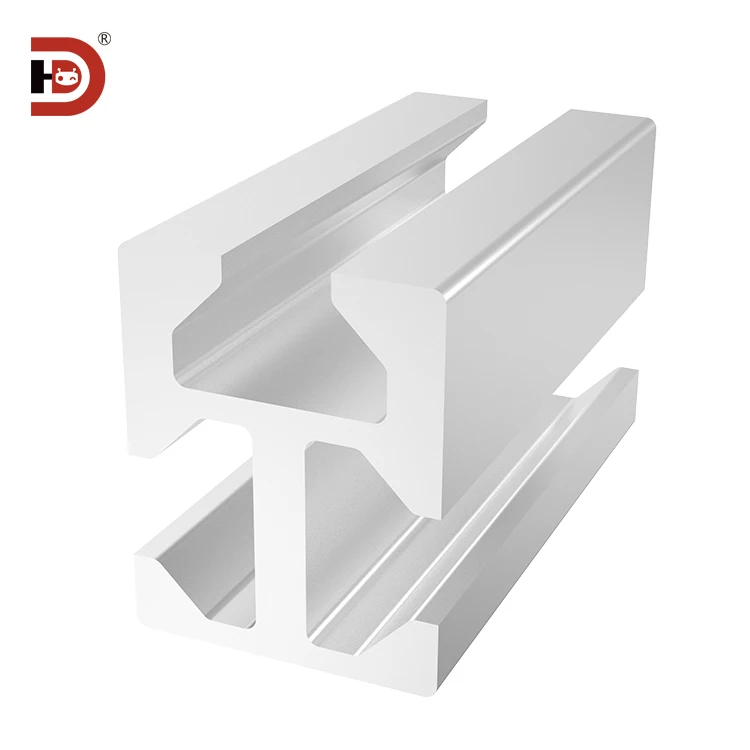 Industrial Extruded Aluminum Profiles 1818 1825 2430 Mechanical Arm Accessories Double groove Three groove Aluminum Bars factory