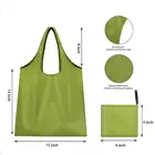 Bag Polyester Reusable Polyester Bag Custom Cheap Reusable Logo Print Foldable Grocery Bag Tote Polyester Shopping Bag