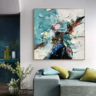 Art Contemporary Art Contemporary Hotel Hand Painted Abstract Picture Oil Paintings Wall Art Decor For Living Room Decor