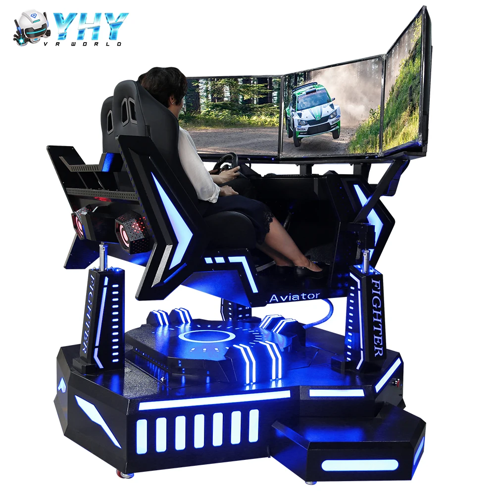 Yhy Amazing 2 Players Three Screens Motion Chair Ajustable Race Car Driving  Simulator Game - Buy Driving Simulator Game,Race Car Simulator,Motion Chair  Ajustable Race Car Driving Simulator Game Product on Alibaba.com