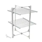 Clothes Dry 2 Tier Heated Clothes Airer Folding Portable Clothes Hanger Dry Electric Clothes Drying Rack