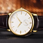 Quartz Watches OEM Custom Logo Design Mesh Band Minimalist Leather Strap Quartz Stainless Steel Watches