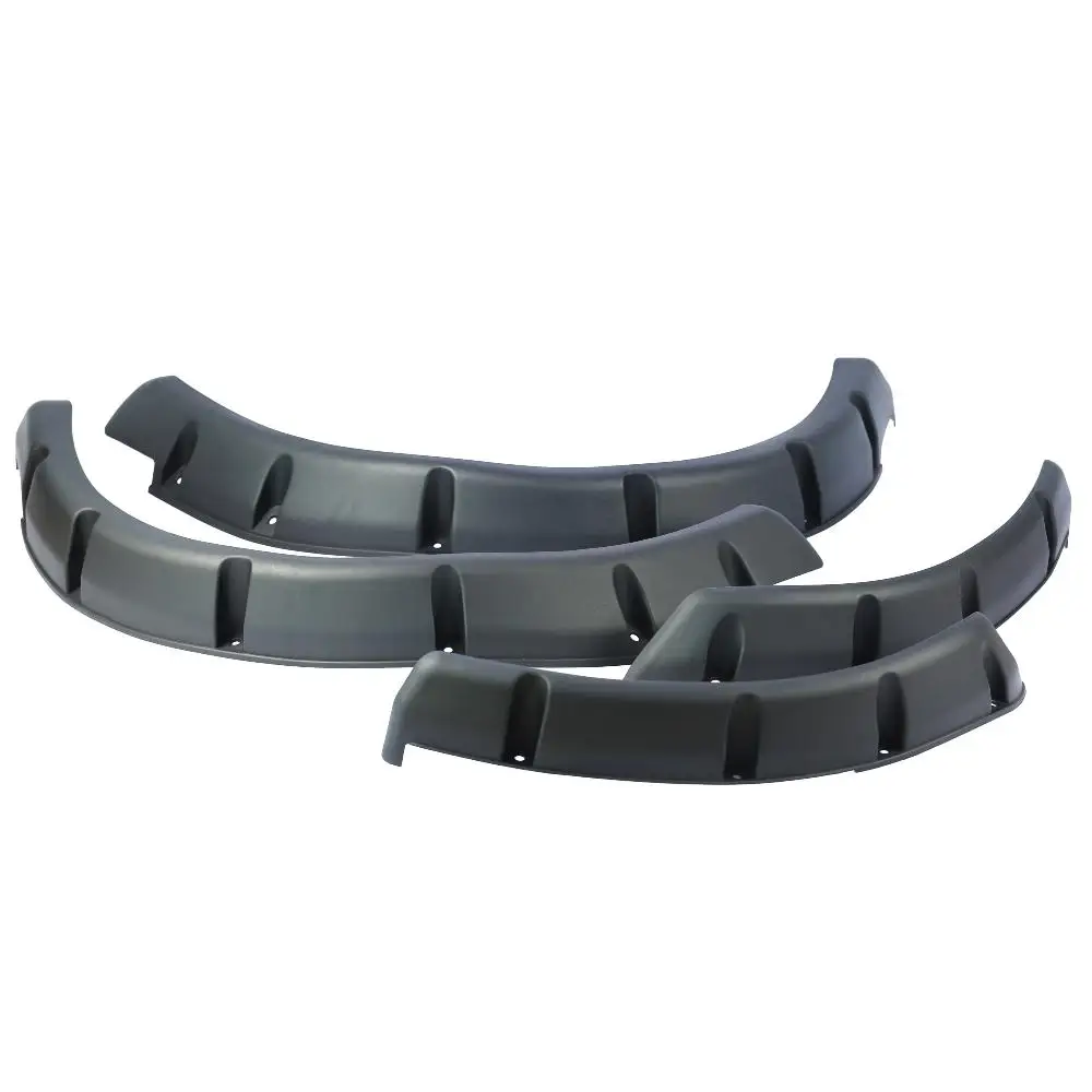 Golf Cart Custom Fender Flares PP Black Fender Flares For EZ-GO RXV details