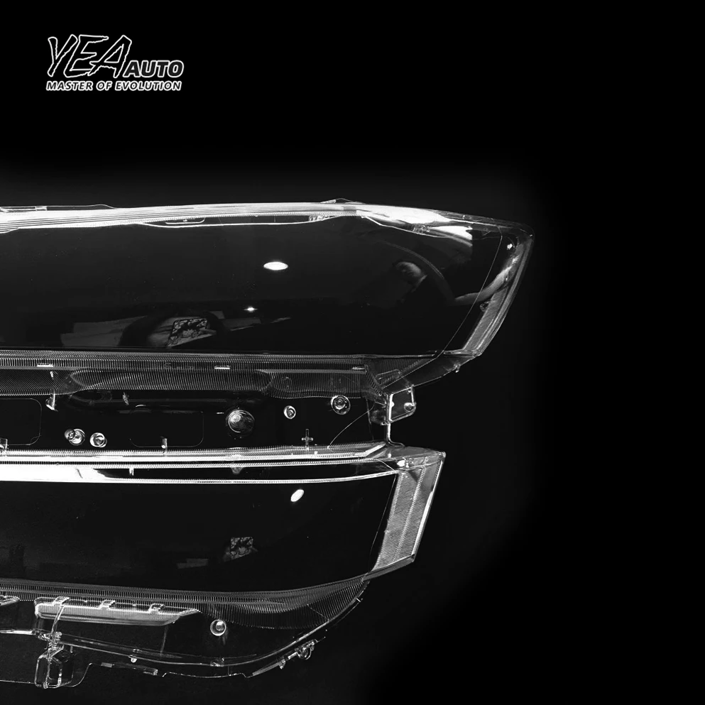 product yea auto car headlight cover headlight glass lens glass for toyota vellfire lens cover 2015 2018 pc lampshade clear shell475-6
