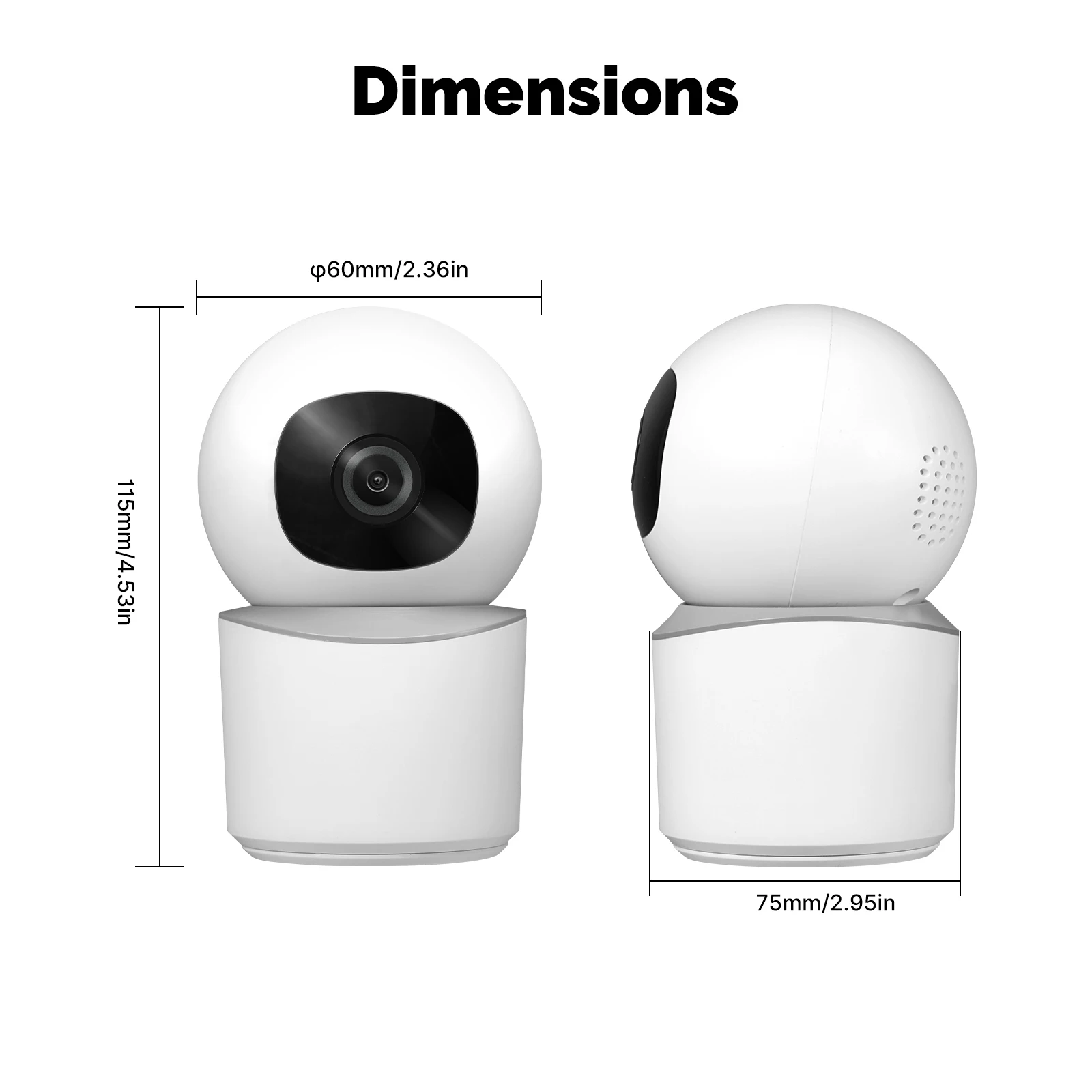 MOES 3MP WiFi Indoor Security Camera Kenya with Pan/Tilt, Motion Tracking and Night Vision 19 Hebe66f19adb14e02a8aa72f7706143d5Y