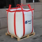 2 Spout 2 Ton Bags Wholesale Polypropylene 1 Ton Jumbo Bag 4 Cross Corner 2 Stevedore Loops Top Fill Spout