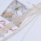 Strand Beads Loose Beads Strand 5-6mm Rice Shape Pearl Strand Loose Beads Pearl For Jewelry Making