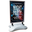 Customized Aluminum Frame Large Base More Stable Water Injection Advertising Board