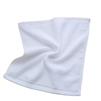 12x12 inch white cotton face washcloth cotton terry hand towels