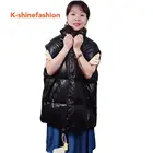 Women Vest Women Winter Short Casual Plus Size Puffer Padded Vest 2021