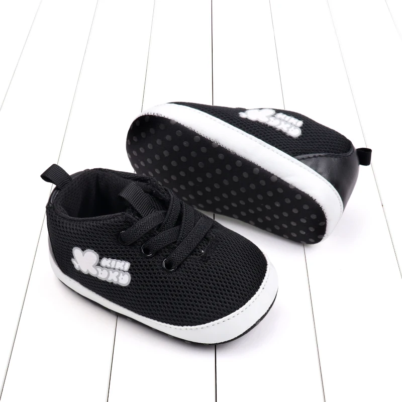 New Arrival Spring& Autumn Breathable Mesh Soft-soled Baby Sports Shoes for Boys and Girls details