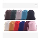 Velvet Bag Customized High Quality Jewelry Packing Pouch Gift Velvet Bag Velvet Drawstring Bag