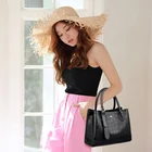 Handbags Straw Ladies Handbags Women Ladies' Versatile Straw Summer Beach Bags Ladies Coriaceous Softness