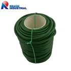 16FT 5 Meter 2MM/2.5MM/3MM/3.5MM Diameter Multi-Function TPR Coated Iron Wire Twist Tie Garden Plant Soft Tie