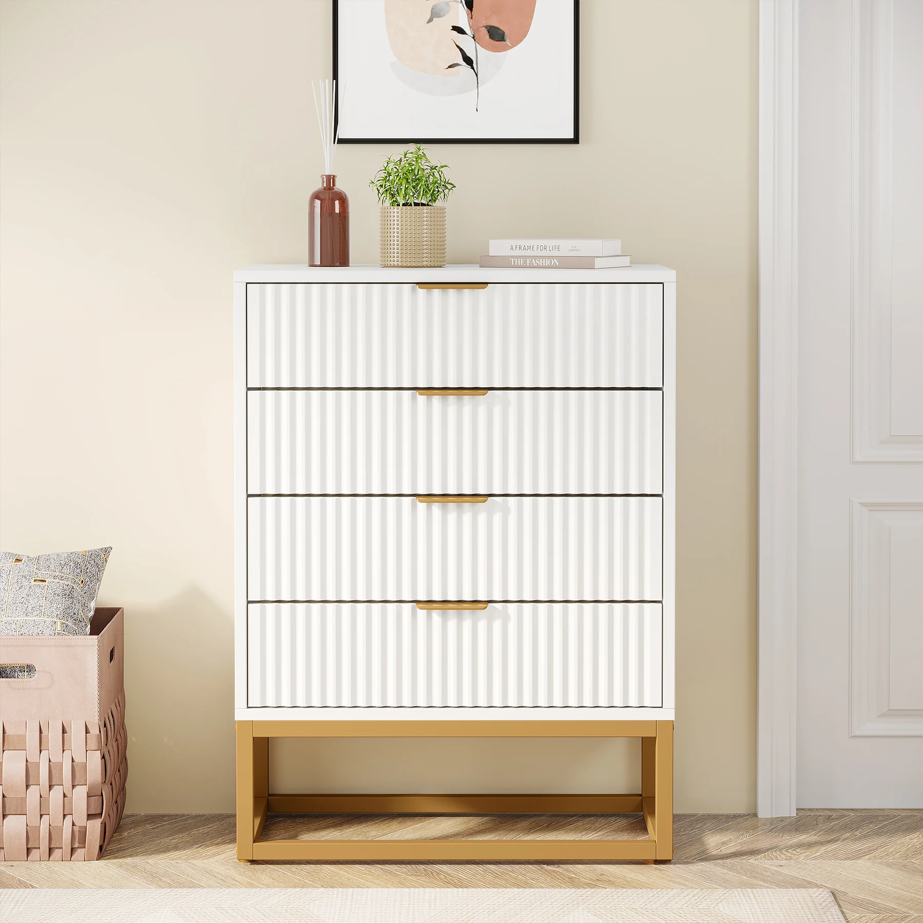Modern Design Wood Sideboard Cabinet Storage Large Space Sideboards buffet cabinets