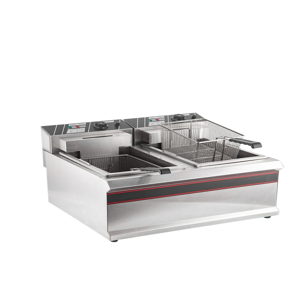 New Design Good Quality New Model Timing Function Top Essential Modern Commercial Deep Fryer