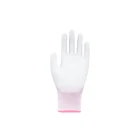 Gloves AIBUSISO Wholesale Cheap Price White Nylon PU Palm Hand Gloves