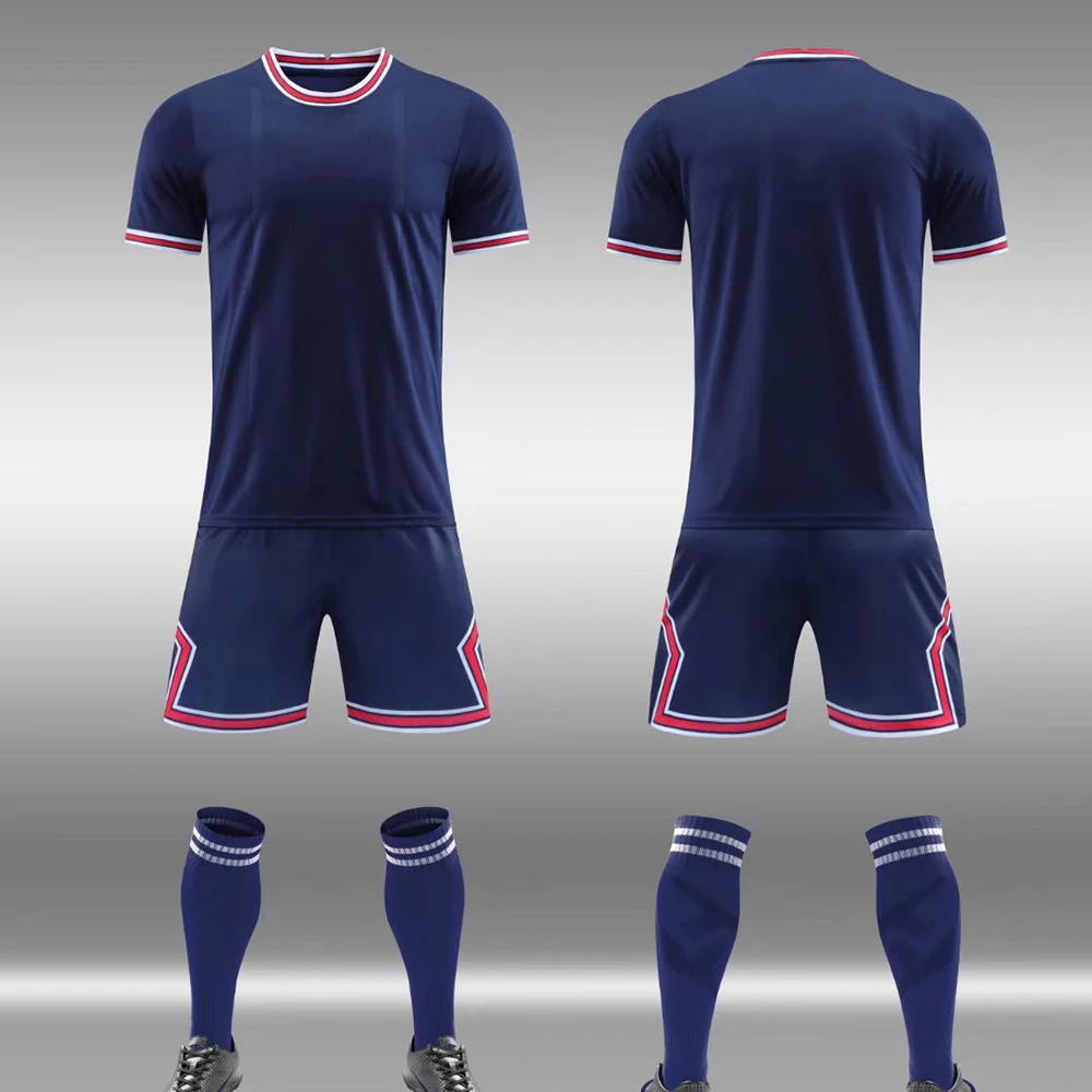 Quick dry camisa de futebol tailandesa customs soccer jerseys soccer wear roupas de futebol alta qualidade retro football jersey