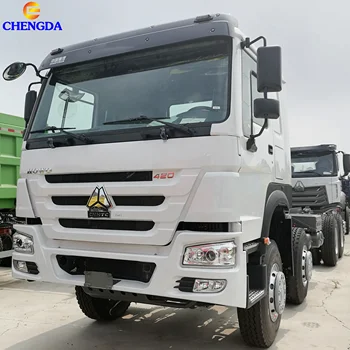 howo 8x4 6x4 371hp 420hp cargo truck chassis
