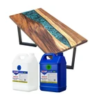 Glue Glue Glue 2 Component Transparent Clear Epoxy Resin AB Glue For Wood Table River SD831W