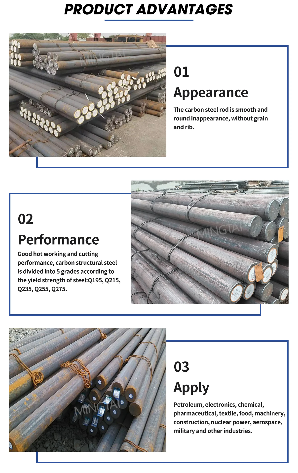 Best Supplier Carbon Round Bar Steel Aisi Alloy Steel Factory