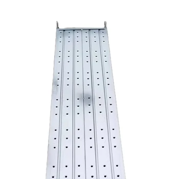 Customized Galvanized Steel Catwalk Building Steel Plank Q235 Scaffold Plank With Hooks For Ringlock Scaffolding