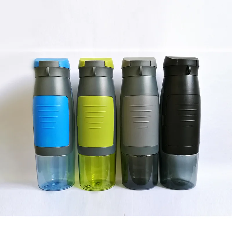 Wholesale 750ml portable outdoor space water cup creative fitness cycling kettle Special Function Storage sports  Water Bottle