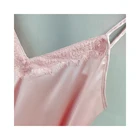 Dress French Women Soft And Smooth Sling Nightdress Silk Dress Lingerie Sling