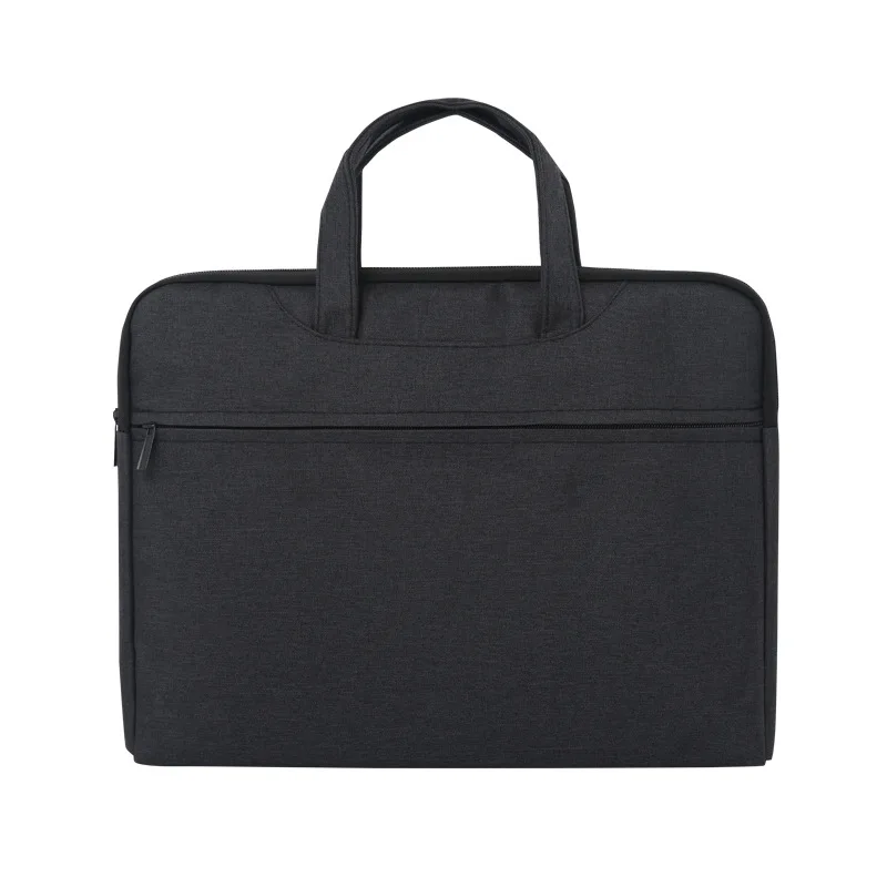 Portable file bag canvas information conference laptop bag computer laptop notebook briefcase
