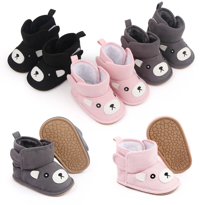 High Quality Soft TPR Outsole Snow Baby Toddler Boots Winter Boots 0-18 Months details