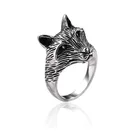Rings Ring Men 2020 Fashion Hot Sale Men Stainless Steel Rings Personality Modeling Wolf Head Domineering Style Rings