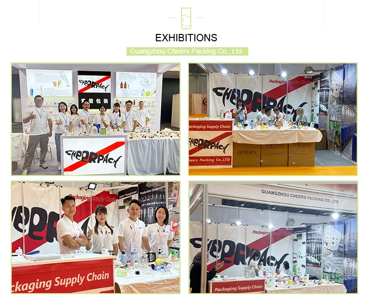 Custom Printed PET Plastic Cylinder Lotion Bottle with Flip Top Cap for Shampoo and Body Wash