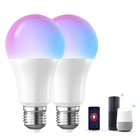 Rgbw Light Led Bulb 9W E26 A19 Color Music Lamp Wifi Voice Control RGBW Light LED Smart Bulb