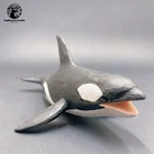 Wood Elegant Carved Handmade Wooden Decorations Handicraft Carving Killer Whale Factory