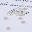 Shell Beads Mother Of Pearl Shell Heart Shape Loose Shell Beads Jewelry