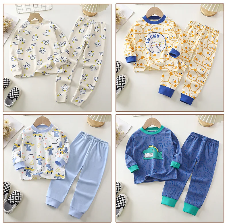 High Quality China Children Clothing Factory 100 Cotton Pyjamas