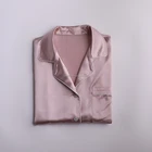 Women Nightwear Women 2021 Summer Silk Pajamas Women 100% Pure Silk Nightwear 2 Pieces Suit Pajamas