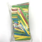 Diy Stick Kaixuan Wooden Diy Colored Popsicle Wood Stick For Ice Cream Craft