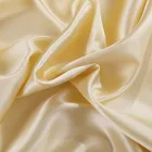 Silk Fabric 100% Mulberry Silk Wholesale 16/19/22/25MM Satin Solid Color 100% Natural Mulberrry Silk Fabric