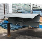Operation Mechanical Dock Leveler 6 ~10 Tons Steel Forklift Operation Mechanical Edge Of Dock Leveler For Warehouse