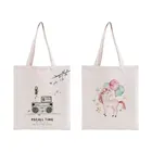 Cotton Canvas Canvas Eco-friendly Hot Sale Cotton Canvas Tote Bag With Customized Logo