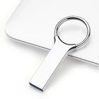 Usb 3.0 Flash Drive Usb Drive USB 3.0 Interface Personalized OEM Logo Printing 16GB Metallic Keyring Usb Flash Drive